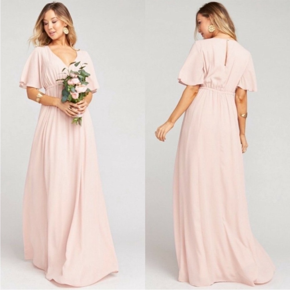 Womens New Show Me Your Mumu Emily Pink Maxi Dress